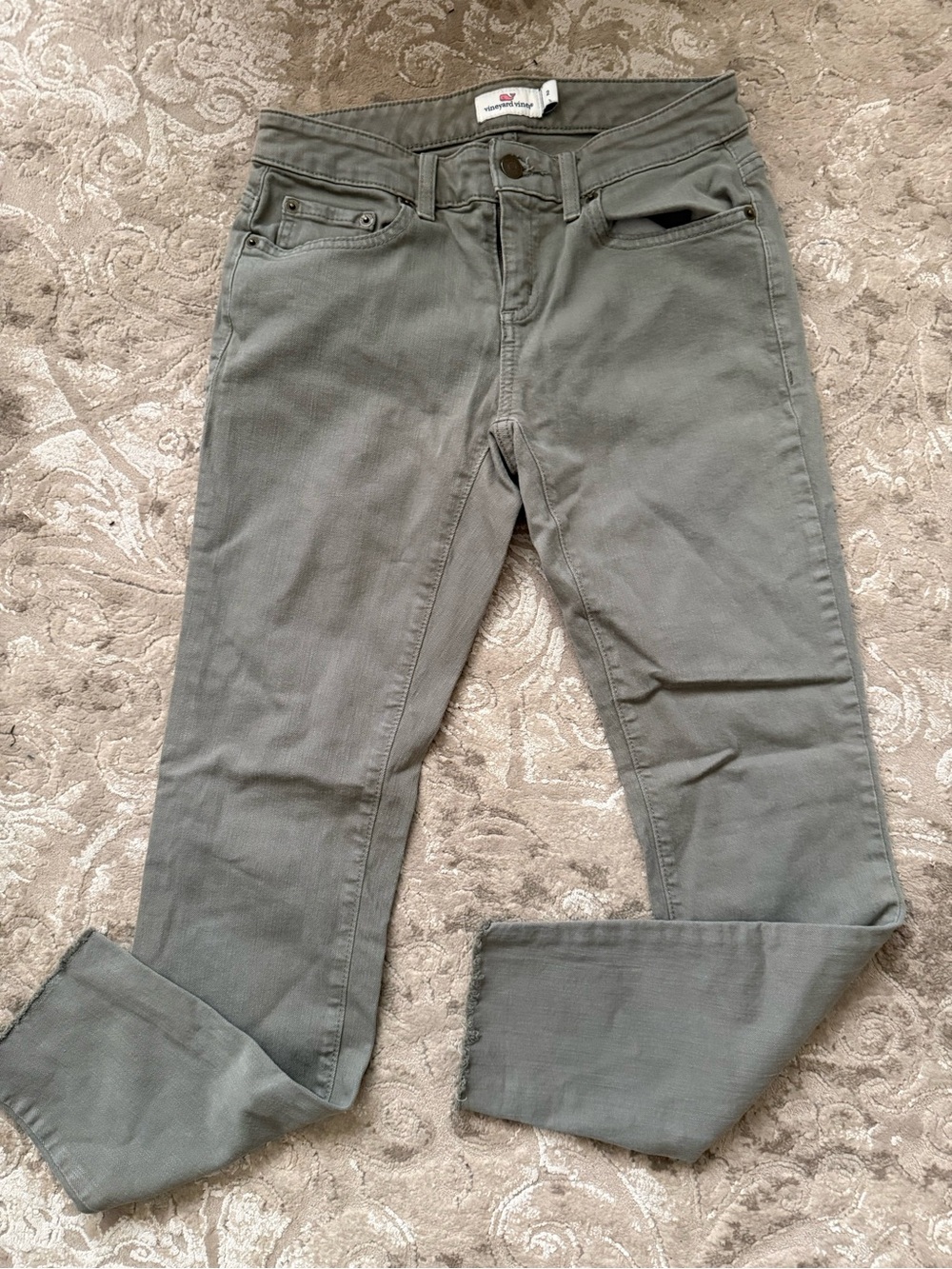 Vineyard Vines Olive Skinny Jeans
